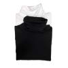 Felina | Long Sleeve Turtleneck 2-Pack | Loungewear | Sleepwear (Small, Black White)