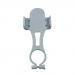 MagiDeal Universal Karaoke Cell Phone Clip Holder Handheld Wireless Microphones Mic Stand for iPhone Samsung White