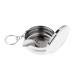 SM SunniMix Portable Pocket Ashtray/Vehicle Cigarette Ashtray, Mini Stainless Steel Ashtray with Key Chain and Inside Mirror - L