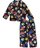 Super Mario Little Boys Flannel Coat Style Pajamas (8, Super Black)