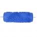 15cm Empaistic Flower Pattern Painting Roller for Decoration Machine DIY Wall Decoration- Blue