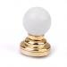 MagiDeal 1:12 Scale Dollhouse Miniature Mini Ball Shape Table Lamp LED Light