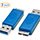Conwork 2-Pack High Speed USB 3.0 Extender Coupler Micro B Male to A Male Adapter Connectors