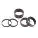 DYNWAVE 5Pcs/Set Carbon Fiber Bicycle Spacers 5/10/15mm Ultralight Headset Head Part Cycling Washer for 1-1/8inch Stem Road Bike MTB BMXthumb 1