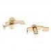 Homyl 2 Pieces Replacement Erhu Fine Tuners Precision Erhu Fine-Tuning String Instrument Accessory - Golden