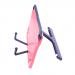 Dolity Desktop Music Stand Book Stand Support Protect Eyesight for iPad Holder 210x165x23mm - Pink