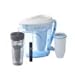 ZeroWater 12 Cup Pitcher with Filter, Travel Tumbler + 1 Extra Filter and Free Water Quality Meter Combo Pack