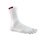 injinji Sport Original Weight Crew Coolmax Socks, Medium, White
