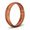 Enso Rings Thin Elements Silicone Ring – Stackable Wedding Engagement Band – 4.3mm Wide, 1.75mm Thick (Copper, 7)