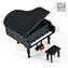 Gorgeous Baby Grand Musical Piano With Bench - Over 400 Song Choices - Ave Maria, Gounod
