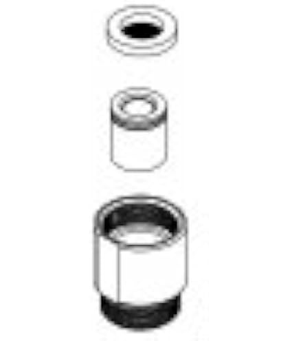 Polished Chrome Plumbing KOHLER 3008851-CP Diverter Assembly Polished Chrome Replacement Part I 1227544