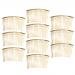 MagiDeal 10 Pieces Vintage Handmade DIY Wire Comb Metal Hair Combs Base 4 Colors Plated Women's DIY Wedding Bridal Hair Jewelry - gold