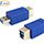 Conwork 2Pack Super Speed USB 3.0 A Male to B Female Coupler Type A Extender Adapters for Printer Scanner