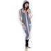 Design Go Luggage Raincoat, Clear, One Size