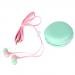 Green In-Ear Earphone with Cute Colorful Storage Box