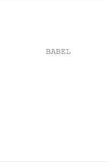 Livro Babel (Herofrenia)