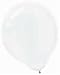 White Pearlized 12in Latex Balloons 72ct