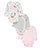Carter's Baby Girls' 3-Pack Side Snap Bodysuits Preemie, Pink, Preemie