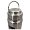 Rhino Zing Stainless Steel Water Bottle and Beer Growler w/Stainless Steel Lid, Insulated, Wide Mouth, 18-Ounce, Classic Stainless