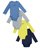 Carter's Baby Boys Multi-Pack Bodysuits 126g338, Assorted, New Born