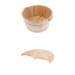Fityle Solid Wooden Deep Foot Bath Barrel Feet Spa Bucket with Lid for Women Men Adult Kidsthumb 1