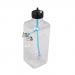 Transparent Plastic Tank with Metal Cap Plane 0ml