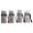 Wwman 4pcs 3.7V 780mah Batteries And 1to6 Battery Charger for SYMA X5HW X5HC Rc Quadcopter Drone Spare Parts