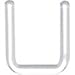Septum Retainer 16 Gauge Clear Borosilicate Glass