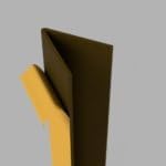 Stormguard V-Seal White 5M Draught Excluder Self Adhesive Gap Filler view 8