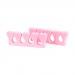 perfektchoice 2pcs Foam Toe Finger Separator Straightener Nail Art for Manicure Pedicure