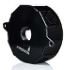 Hyperikon Round Black Junction Outlet Box, 3/4