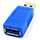 Conwork 2-Pack High-Speed USB 3.0 Male to Female Coupler Type A Extender Connection Adapter