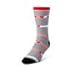 Sheec TrouSox - Reinforced Crew Length Men's Dress Socks - Valentine's Day Heartstring (Regular | 1 Pair)