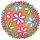 Wilton ColorCups Fun Flowers Baking Cups, Standard, 36-Count