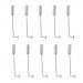 MagiDeal Lapel Brooch Pin Men's Corsage Safety Pins for Wedding Brooch Sewing Dressmaking Uniform Scarf Clothes Fix Pack of 10 Sets
