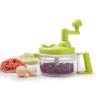 Manual Food Chopper For Vegetable Fruits Nuts Onions Chopper Hand Pull Mincer Blender Mixer Food processor by Puyujin (Green) - Thumbnail 6