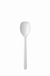 Rosti Spoon - Heavy Duty - Melamine - White