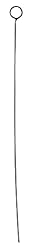 Cole-Parmer Inoculating Loop, Platinum, 3 mm ID, 26