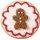 Wilton Gingerbread Man Mini Icing Decorations