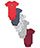  Carter's Baby Girls' 5-Pack Bodysuits 3 Months