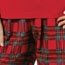 Collections Etc Women's Cozy Country Plaid Flannel Pajamas