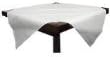 Propac Packaging Ltd25 x Paper Tablecloths (White) (10x25) (90x90)(free P&P on all products)