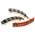 France Luxe Classic Rectangle Barrette - Tartan Plaid
