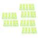 Flameer 30pcs Bubble Level Measuring Equipment Level Picture Hanging Level Mark Square