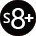 CROSYMX Galaxy S8 Plus Case, Thin and Slim Hard 3 in 1 Stylish Cover Matte Surface with Electroplate Frame Back Cover for Samsung Galaxy S8 Plus (6.2'')(2017) - Black