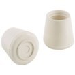 Shepherd Tip Rubber Straight White 1 / Bag 1