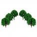 20pcs 3 inch Scenery Landscape Train Model Trees Scale 1/100--Made of Plastic Cement