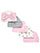 Gerber Baby Girls' 5 Pack Caps (Bunny)