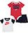 Nike Baby Boys' 3-Piece Layette Set - obsidian, 3 - 6 months