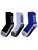 seasonsstars Anti Slip Non Skid Slipper Hospital Socks with grips for Adults Men Women (3 Pairs-assorted)